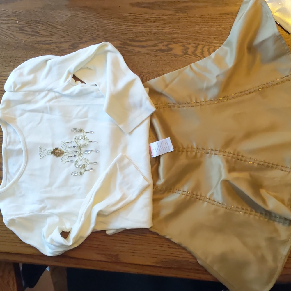 Long sleeve and skirt set